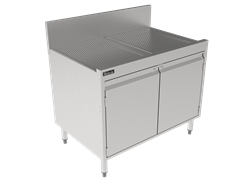 Storage Cabinet with Drainboard Top - 36