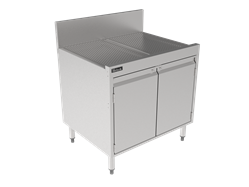 Storage Cabinet with Drainboard Top - 30