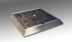 Glass Rinser with Drainer, 7-5/8