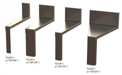 Corner Filler Sections with Flat Top