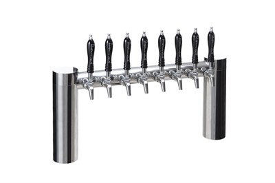 Avenue H-Pipe Tower for Century System, 12 Faucets