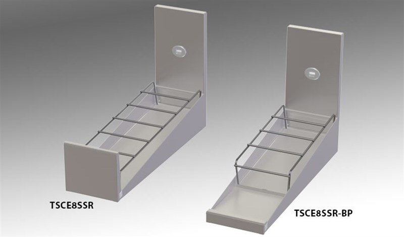 Tobin Ellis Signature Series Cocktail Station Slanted Speed Rack - 12